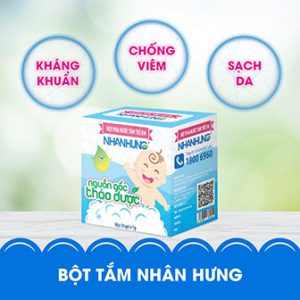 Bột tắm Nhân Hưng