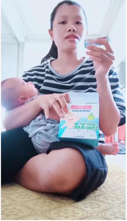 Chị Dần hào hứng chia sẻ về Bột tắm Nhân Hưng