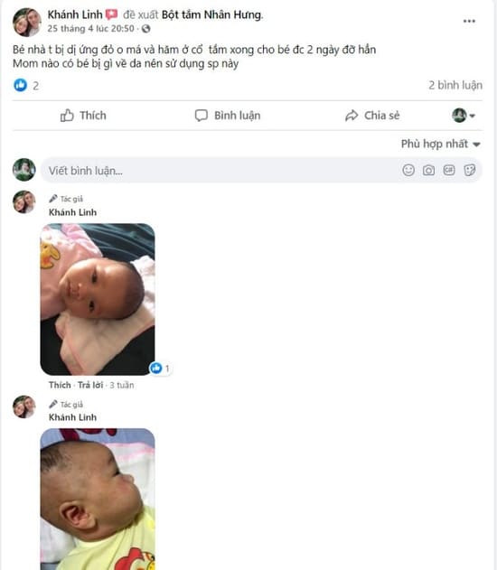 Có Bột tắm Nhân Hưng chữa mẩn ngứa “êm ru”