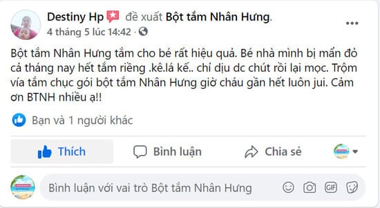 Có Bột tắm Nhân Hưng chữa mẩn ngứa “êm ru”