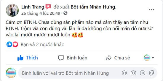 Có Bột tắm Nhân Hưng chữa mẩn ngứa “êm ru”