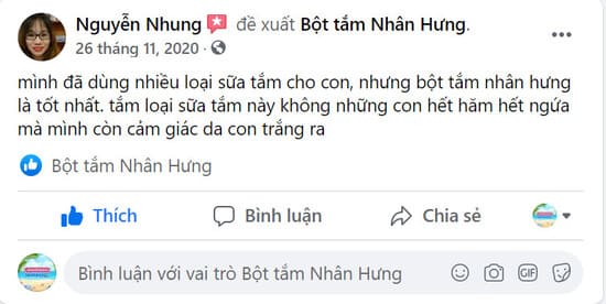 Có Bột tắm Nhân Hưng hăm tã chạy đằng trời!
