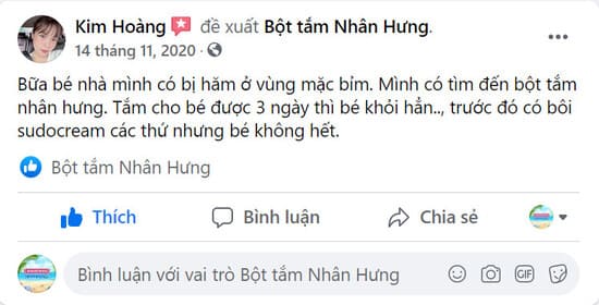 Có Bột tắm Nhân Hưng hăm tã chạy đằng trời!