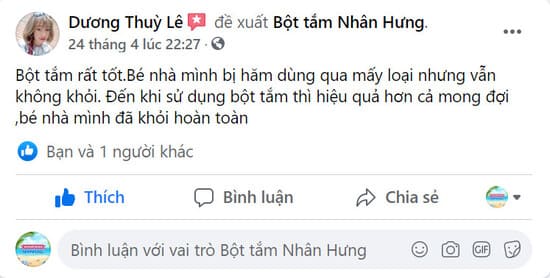 Có Bột tắm Nhân Hưng hăm tã chạy đằng trời!