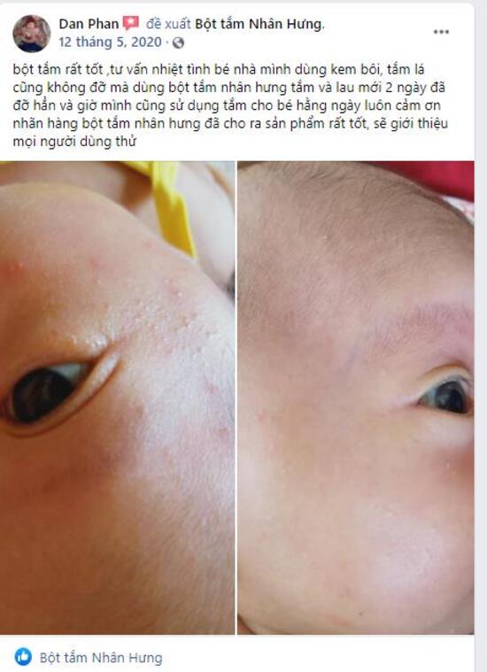 BỘT TẮM NHÂN HƯNG NHẬN “MƯA” 5 SAO NHỜ HIỆU QUẢ “THẦN TỐC”