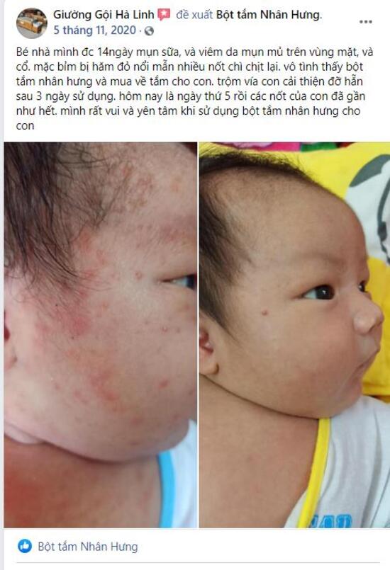 BỘT TẮM NHÂN HƯNG NHẬN “MƯA” 5 SAO NHỜ HIỆU QUẢ “THẦN TỐC”