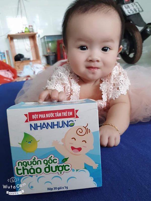 Để bé An Nhiên bị rôm sảy, chị An mang tiếng “không biết chăm con”