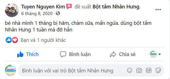 Link mẹ chia sẻ: https://www.facebook.com/bonghoanho2801/posts/2047861548680341