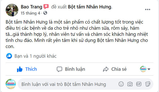 Link mẹ chia sẻ: https://www.facebook.com/permalink.php?story_fbid=801569707449227&id=100027886157555