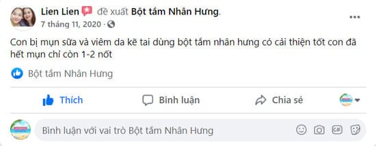 Mụn sữa - Bột tắm Nhân Hưng chữa là hết -11