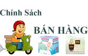 Chính sách bán hàng bột tắm và serum nhân hưng