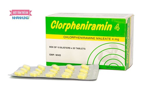 Thuốc Chlopheniramin
