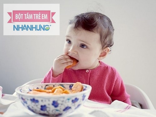 Bánh ăn dặm tăng khả năng ăn uống của bé