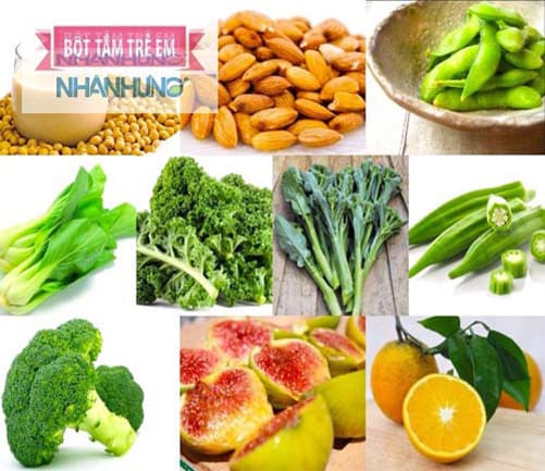 Trẻ bị viêm tai giữa nên ăn nhiều rau xanh và củ quả trái cây tươi.