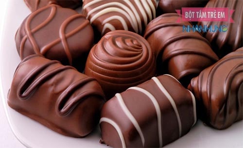 Socola tuy ngon nhưng không tốt cho trẻ mắc thủy đậu