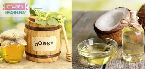 Mẹo trị viêm da tiết bã bằng dầu dừa và mật ong.