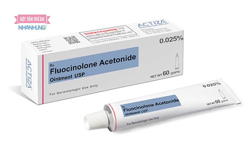 Sử dụng thuốc bôi Fluocinolone hạn chế triệu chứng viêm da tiết bã