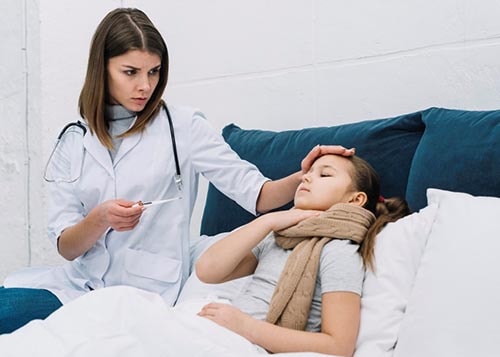 Sốt xuất huyết từ khi phát bệnh có thể kéo dài từ 7-10 ngày