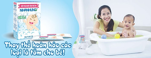 Thay thế các loại lá tắm tự nhiên bằng Bột tắm Nhân Hưng.