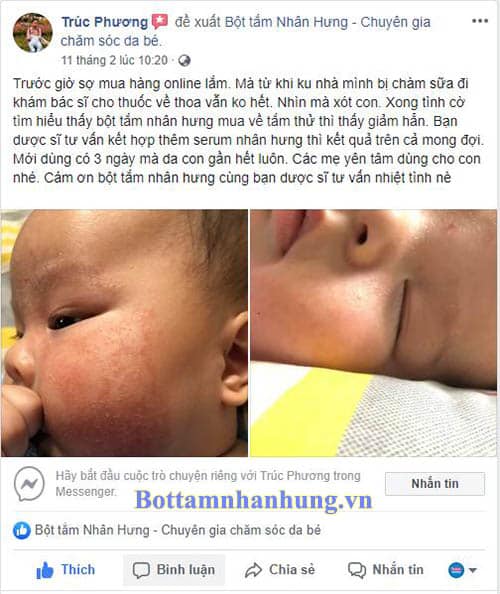 Mẹ Trúc Phương chia sẻ về bộ đôi chàm sữa Nhân Hưng