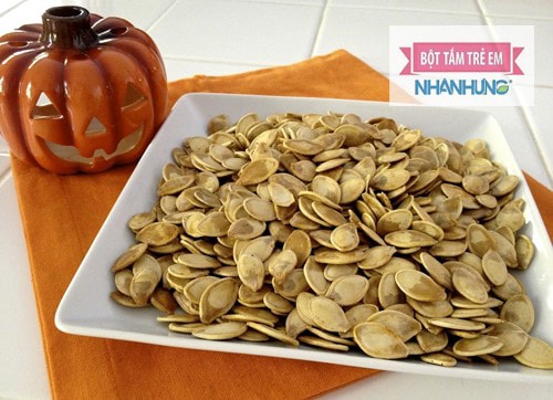 Hạt bí ngô tẩy giun