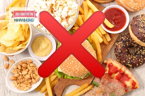 Người bệnh bị zona thần kinh nên kiêng thực phẩm nhiều dầu mỡ