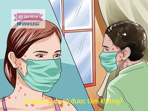 Nên tắm ở nơi kín gió