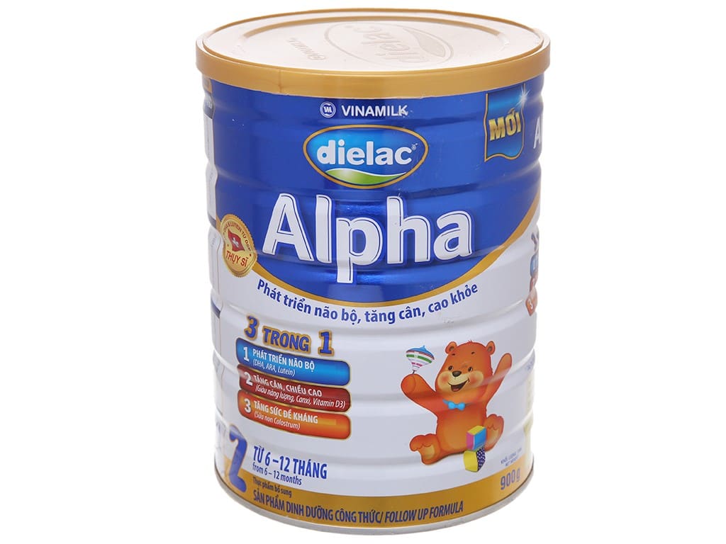  Sữa bột Dielac Alpha phù hợp với trẻ sơ sinh Việt Nam
