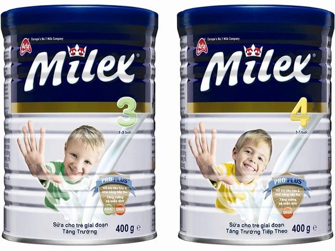 Sữa bột pha sẵn cho bé Milex