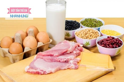 Nên tăng cường cho trẻ ăn thực phẩm giàu lysine