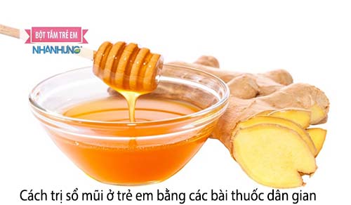Uống nước hấp mật ong với gừng