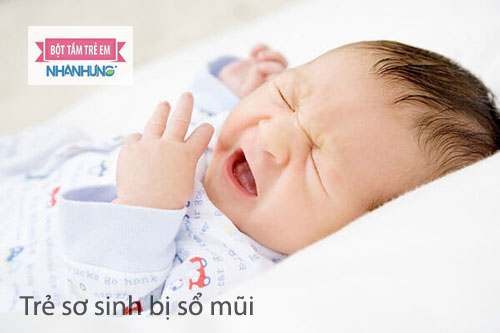 phòng ngừa trẻ sơ sinh bị sổ mũi hiệu
