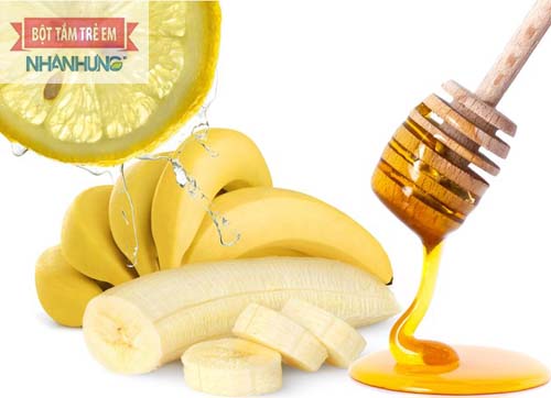 Sử dụng chuối và mật ong chữa bệnh chốc mép ở trẻ