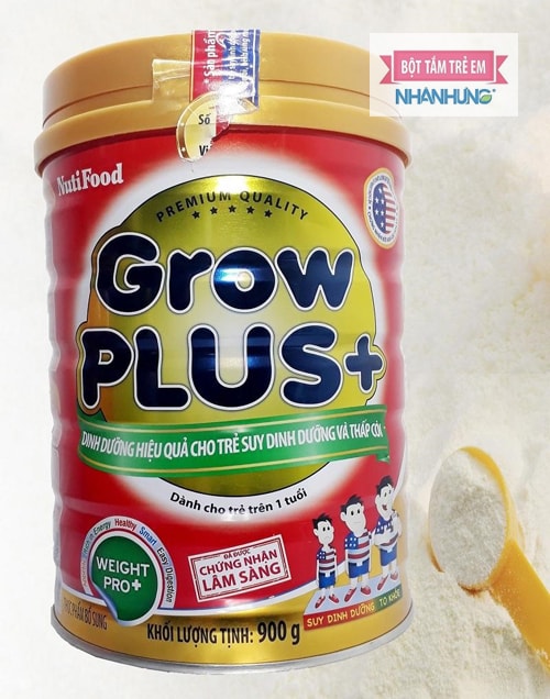 Sữa Nuti Grow Plus Đỏ 900g