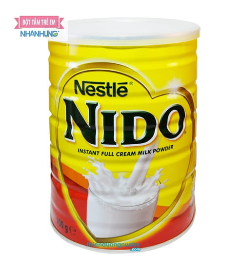 Sữa Nido nắp trắng hộp 900g.