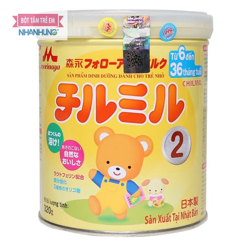 Sữa Morinaga số 2.