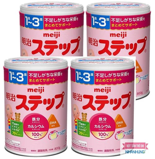 Sữa Meiji số 2 - sữa bột cho bé 1 - 3 tuổi có xuất xứ từ Nhật Bản.