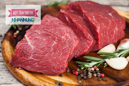 Trẻ hoàn toàn có thể ăn được thịt bò khi bị ho.