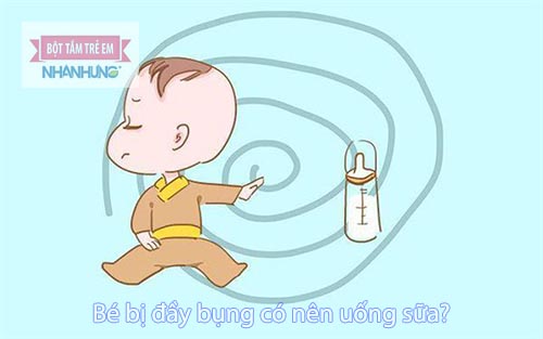 Bé uống sữa bị đầy bụng là do cơ thể không dung nạp lactose