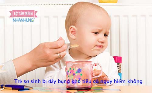 Nguyên nhân khiến trẻ bị đầy bụng có thể do chế độ dinh dưỡng của trẻ không phù hợp