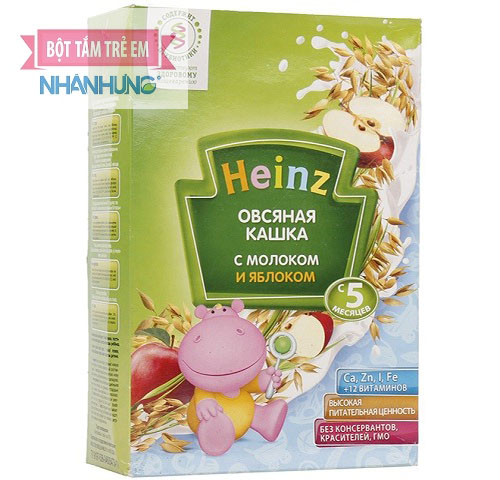 Bột ăn dặm Heinz Nga bổ sung nhiều dưỡng chất cho cơ thể của trẻ