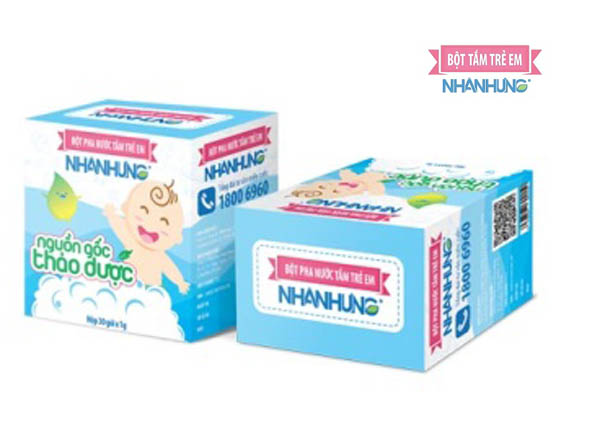 Bột tắm trẻ em Nhân Hưng – Giải pháp tuyệt vời giúp bé phòng ngừa bệnh ngoài da