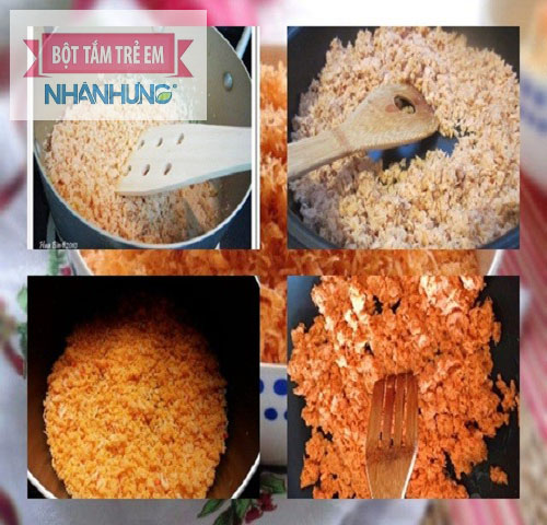 Cách làm ruốc tôm cho bé ăn dặm vừa ngon, vừa đẹp mắt