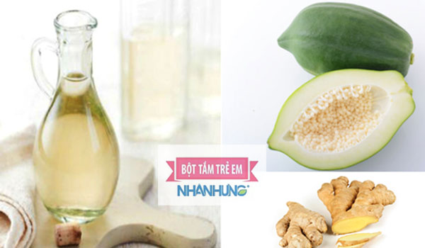 Đu đủ nấu giấm trị mề đay hiệu quả