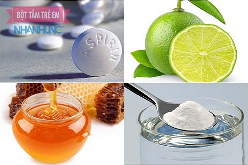 Aspirin kết hợp với chanh và mật ong