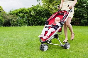 Xe đẩy giúp mẹ đỡ mệt hơn