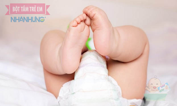 Tã/bỉm là một trong những nguyên nhân chính khiến trẻ bị nổi mẩn đỏ