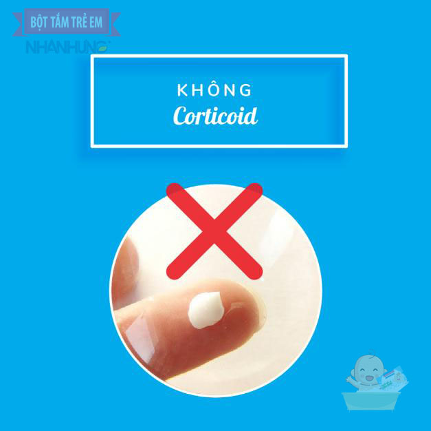 Tuyệt đối không sử dụng các loại kem trị hăm có chứa corticoid