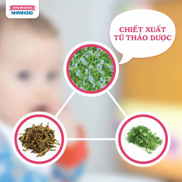 Bột tắm trẻ em Nhân Hưng có khả năng kháng khuẩn cực mạnh