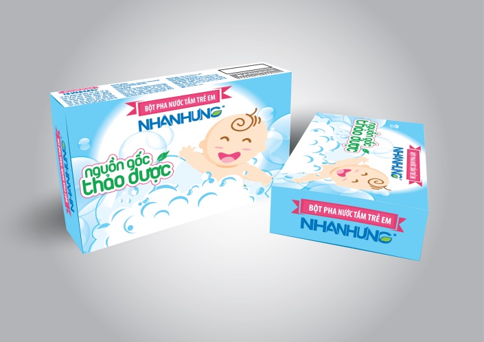Bột tắm trẻ em Nhân Hưng giúp đặc trị rôm sảy ở trẻ sơ sinh
